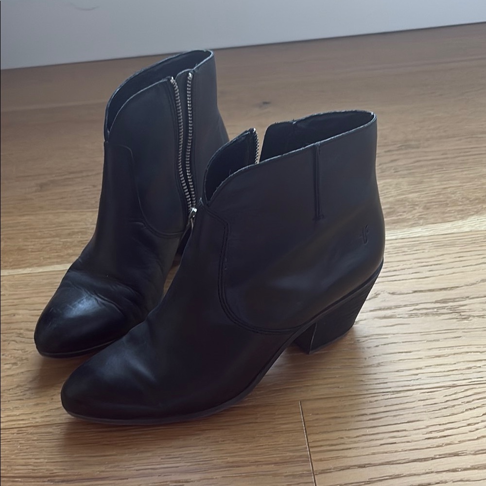 Black Frye Ankle Boots
